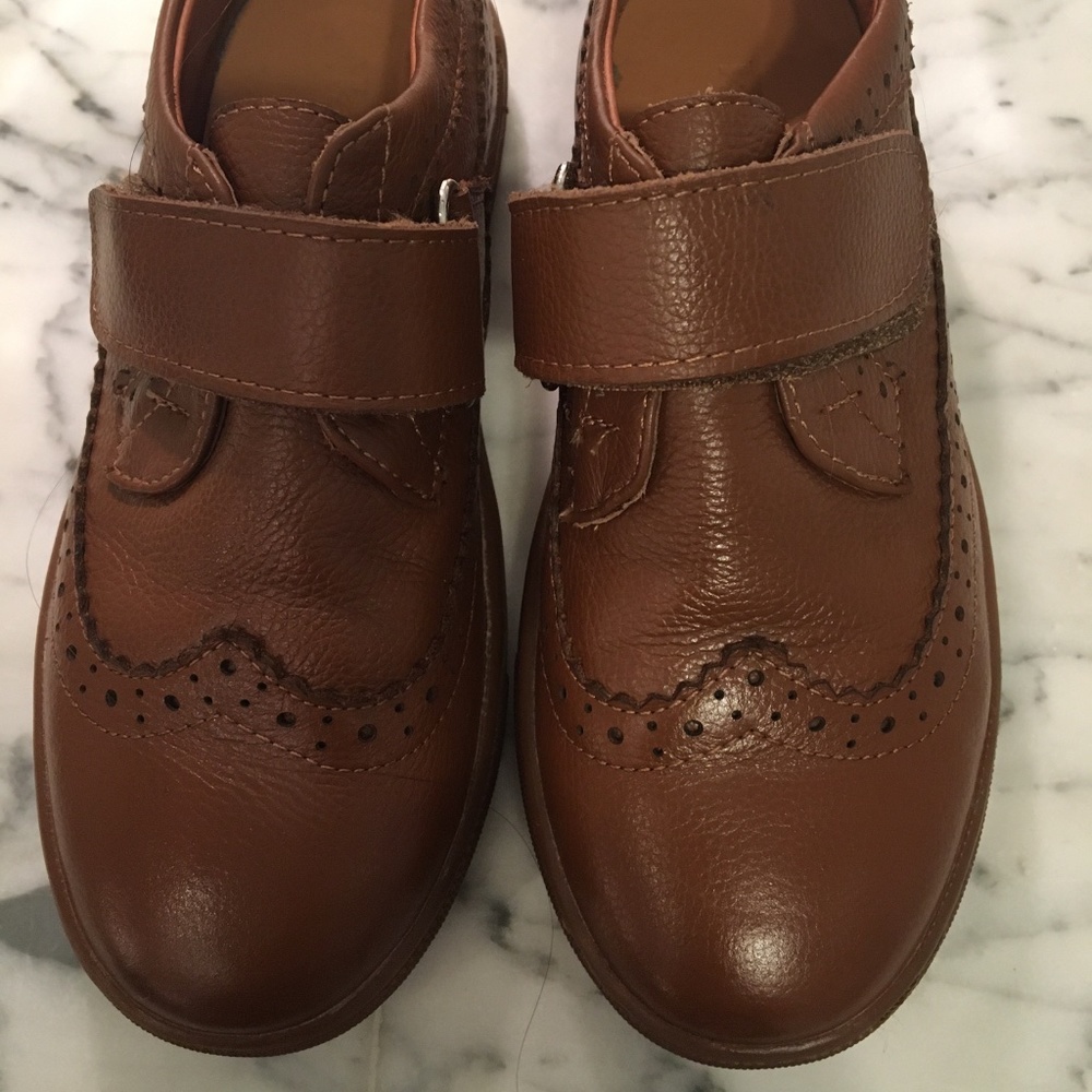 Venettini boys Oxford velcro shoes